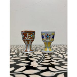 Traditional Ceramic Candle Holder (Set of 2)